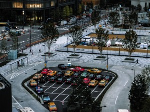Стоянка автомобилей